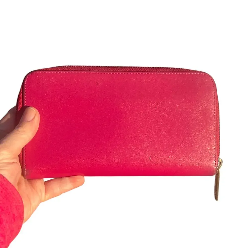 CHANEL Pink Caviar Leather Timeless Continental Zipper Wallet - Picture 4 of 14